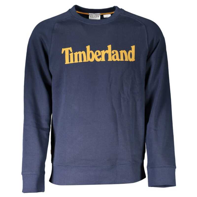 Timberland Blue Cotton Unisex Sweatshirt, theFeinheit