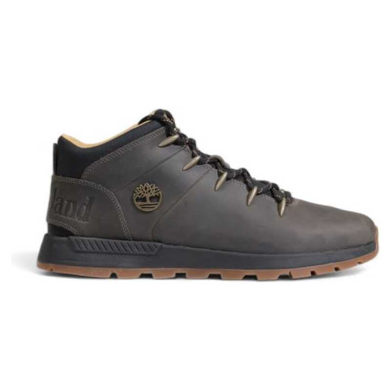 Timberland Gray Recycled Leather Sneaker, theFeinheit