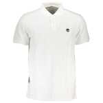 Timberland White Cotton Polo Shirt