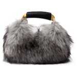 Tom Ford Gray Leather Handbag 3