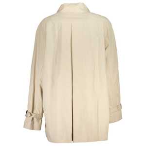 Tommy Hilfiger Beige Cotton Jackets Coat