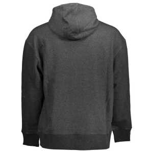 Tommy Hilfiger Black Cotton Mens Hoodie