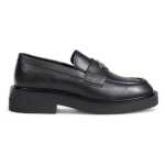 Tommy Hilfiger Black Leather Platform 4