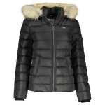 Tommy Hilfiger Black Polyester Jackets Coat
