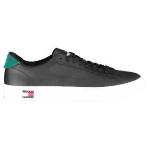 Tommy Hilfiger Black Polyester Sneaker 4