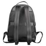Tommy Hilfiger Black Polyethylene Men Backpack