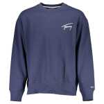 Tommy Hilfiger Blue Cotton Men Sweater