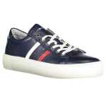 Tommy Hilfiger Blue Leather Men Sneaker