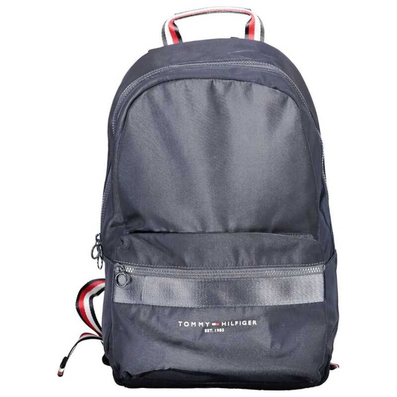 Tommy Hilfiger Blue Polyester Backpack, theFeinheit