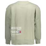 Tommy Hilfiger Green Cotton Men Sweater