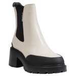 Tommy Hilfiger Jeans Beige Leather Ankle