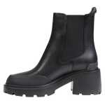 Tommy Hilfiger Jeans Black Leather Ankle 2