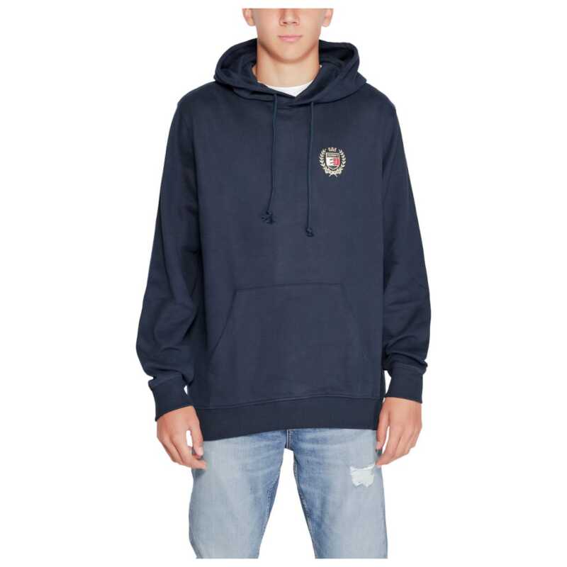 Tommy Hilfiger Jeans Blue Cotton Hoody, theFeinheit