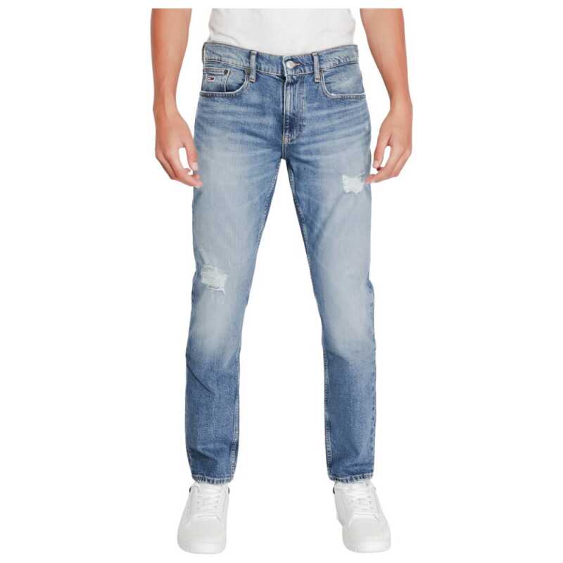 Tommy Hilfiger Jeans Blue Cotton Slim Fit Jean, theFeinheit