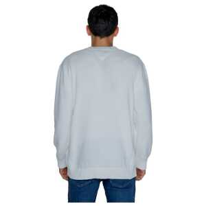 Tommy Hilfiger Jeans White Cotton Sweater