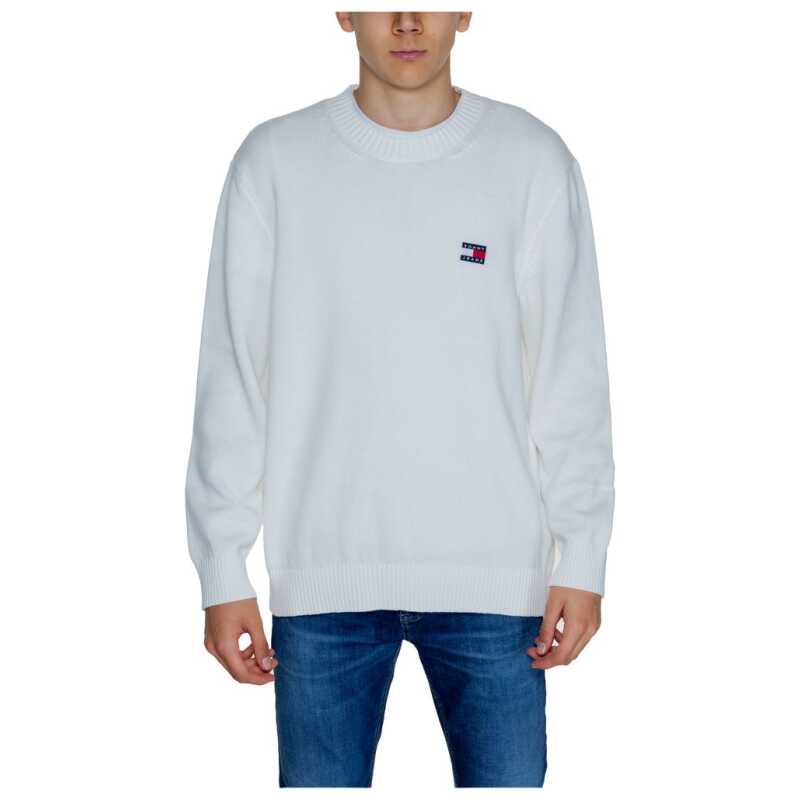Tommy Hilfiger Jeans White Cotton Sweater, theFeinheit
