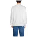 Tommy Hilfiger Jeans White Recycled Polyester Sweater 2