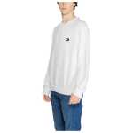Tommy Hilfiger Jeans White Recycled Polyester Sweater 3