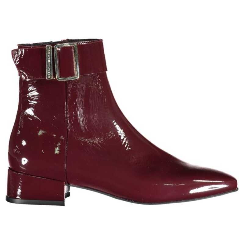 Tommy Hilfiger Purple Synthetic Women Boot, theFeinheit