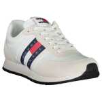 Tommy Hilfiger Sleek White Sneakers With Contrasting Details