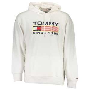 Tommy Hilfiger White Cotton Sweater