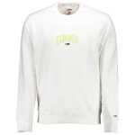 Tommy Hilfiger White Cotton Unisex Sweatshirt 2