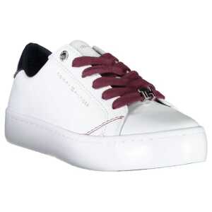 Tommy Hilfiger White Leather Sneaker 2