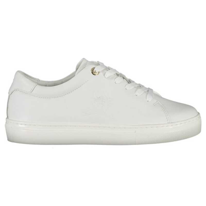 Tommy Hilfiger White Leather Women Sneaker, theFeinheit