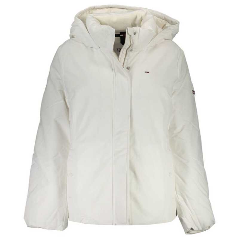 Tommy Hilfiger White Polyamide Jackets &amp; Coat, theFeinheit