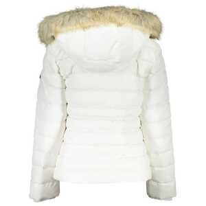 Tommy Hilfiger White Polyester Jackets Coat 2