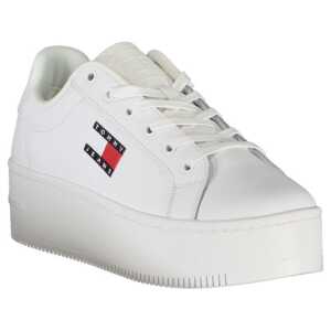 Tommy Hilfiger White Polyester Sneaker 11
