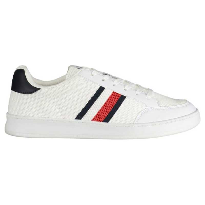 Tommy Hilfiger White Polyester Sneaker, theFeinheit