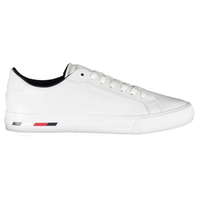Tommy Hilfiger White Polyester Sneaker, theFeinheit