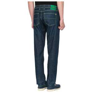Tramarossa Blue Cotton Jeans Pant 14