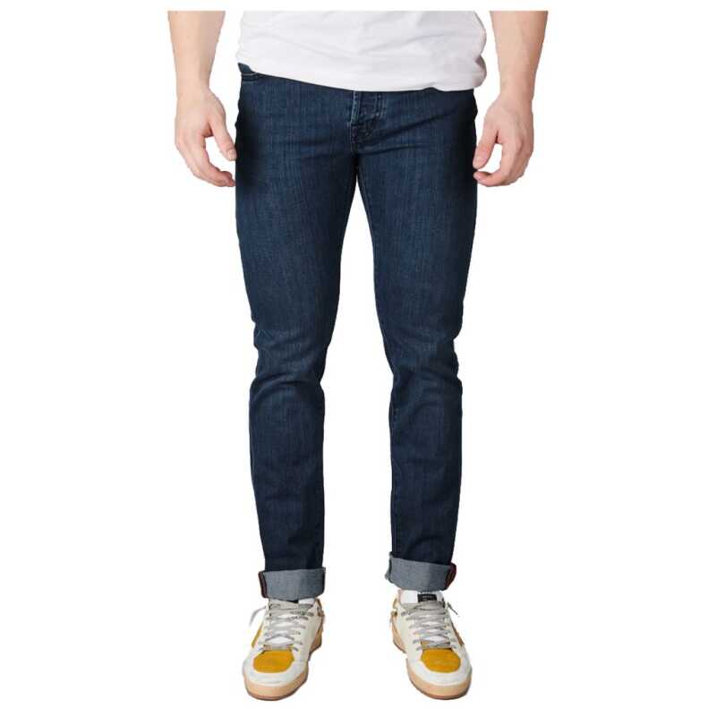 Tramarossa Blue Cotton Jeans &amp; Pant, theFeinheit