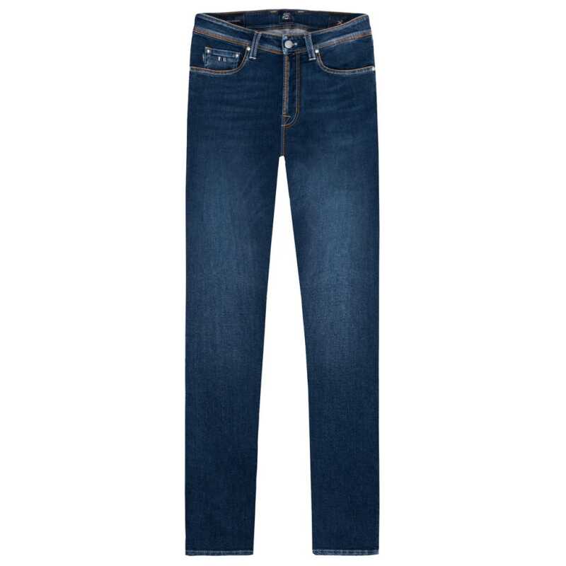 Tramarossa Blue Cotton Jeans &amp; Pant, theFeinheit