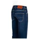 Tramarossa Blue Cotton Jeans Pant 7