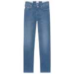 Tramarossa Light Blue Cotton Men Jeans