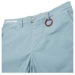 Tramarossa Light Blue Linen Men Short 3