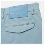 Tramarossa Light Blue Linen Men Short 4