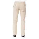 Trussardi Beige Cotton Men Trouser 2