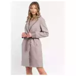 Trussardi Beige Cotton Women Coat 2