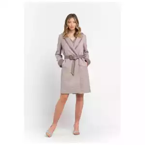 Trussardi Beige Cotton Women Coat