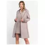Trussardi Beige Cotton Women Coat 6