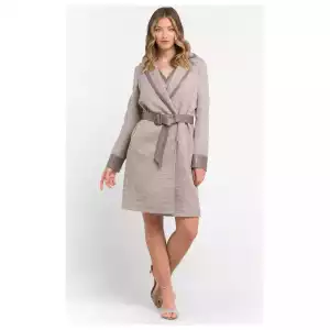 Trussardi Beige Cotton Women Coat 7