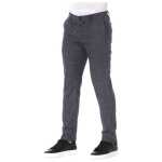 Trussardi Black Cotton Men Trousers