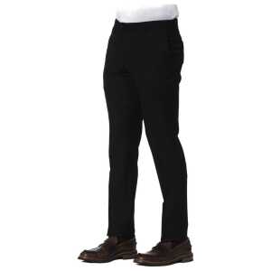 Trussardi Black Wool Men Trouser