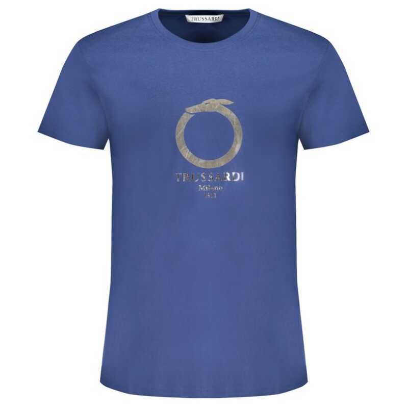 Trussardi Blue Cotton T-Shirt, theFeinheit