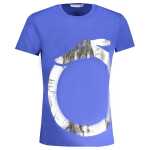 Trussardi Blue Cotton T Shirt 5