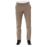 Trussardi Brown Cotton Men Trouser 3